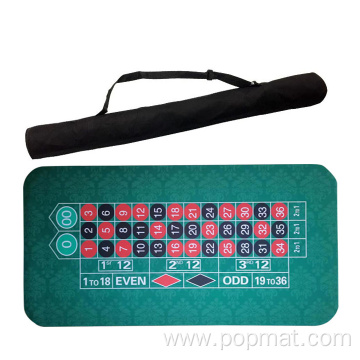 Non-Slip Square Rubber Pads Poker Table Mat